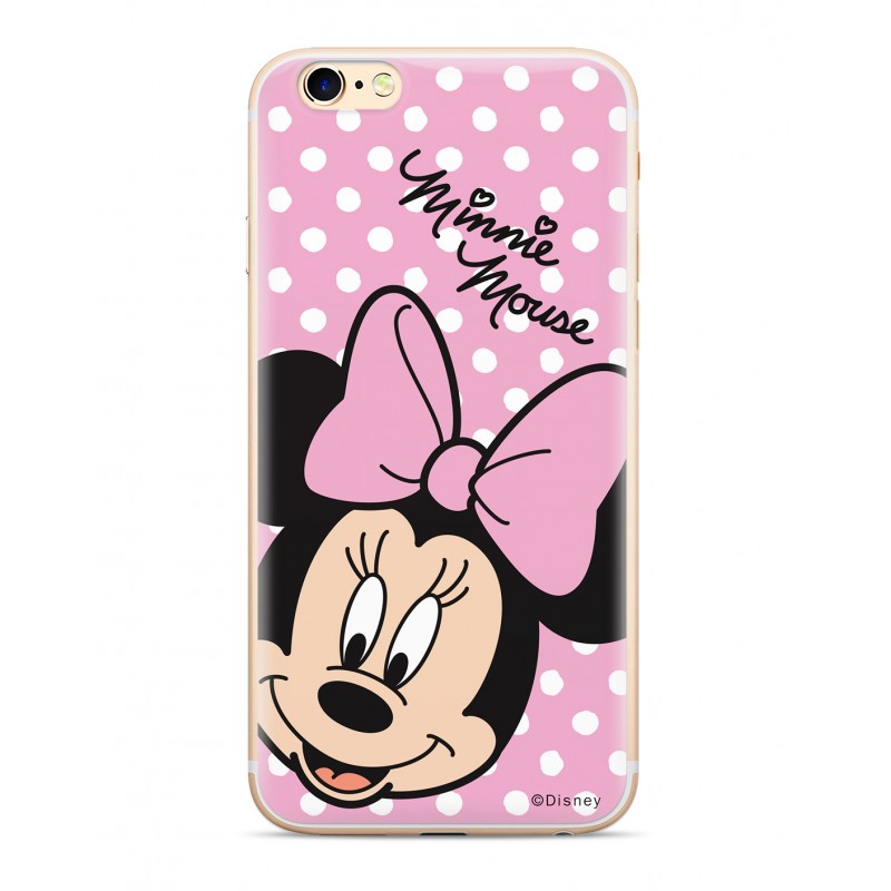 Ochranný kryt pro iPhone XS / X - Disney, Minnie 008 Pink