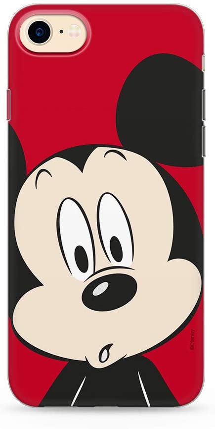 Ochranný kryt pro iPhone 7 / 8 / SE (2020/2022) - Disney, Mickey 019 Red