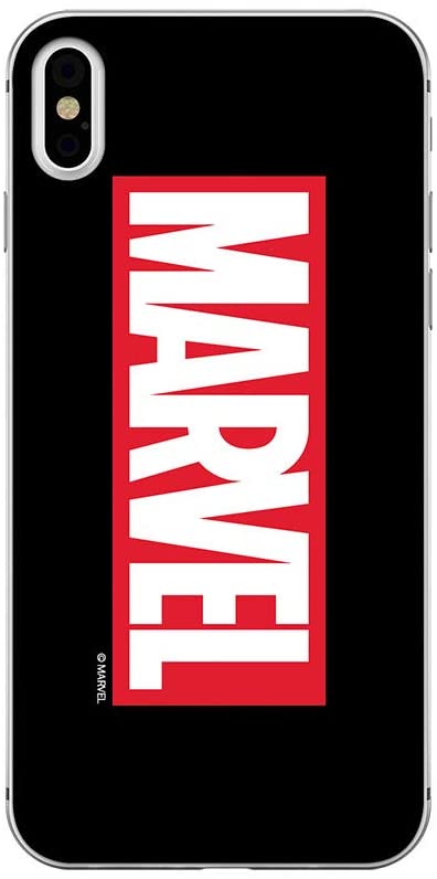 Ochranný kryt pro iPhone XS / X - Marvel, Marvel 001 Black