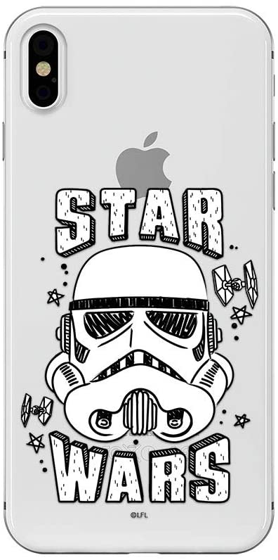 Ochranný kryt pro iPhone XS / X - Star Wars, Stormtrooper 013