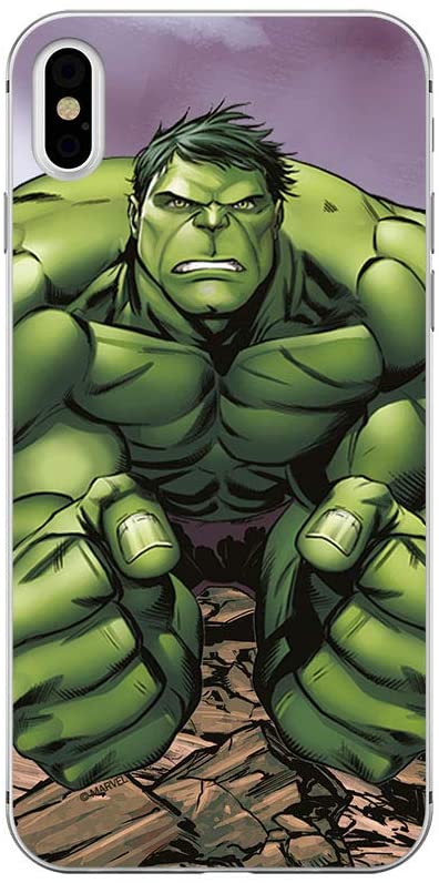 Ochranný kryt pro iPhone XS / X - Marvel, Hulk 004