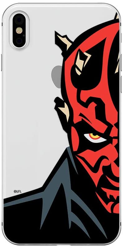 Ochranný kryt pro iPhone XS / X - Star Wars, Darth Maul 003