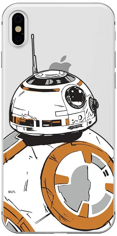 Ochranný kryt pro iPhone XS / X - Star Wars, BB-8 009