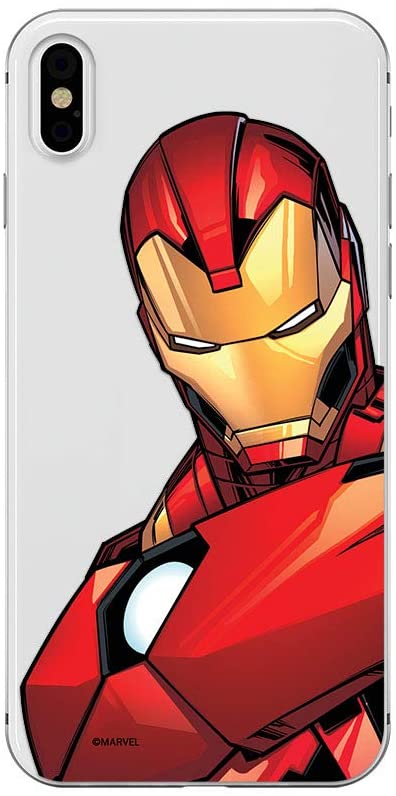 Ochranný kryt pro iPhone XS / X - Marvel, Iron Man 005