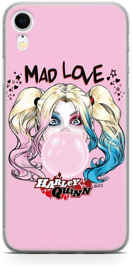 Ochranný kryt pro iPhone XR - DC, Harley Quinn 001 Pink