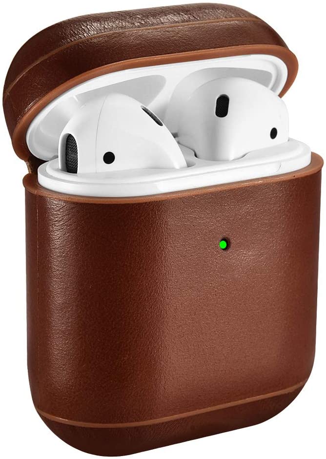 Pouzdro pro sluchátka AirPods - iCarer, Vintage Brown