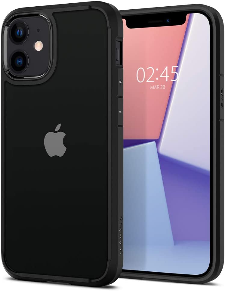 Ochranný kryt na iPhone 12 mini - Spigen, Ultra Hybrid Black