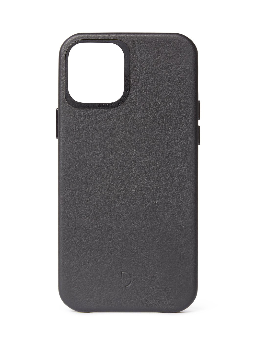 Kožený kryt na iPhone 12 Pro MAX - Decoded, BackCover Black