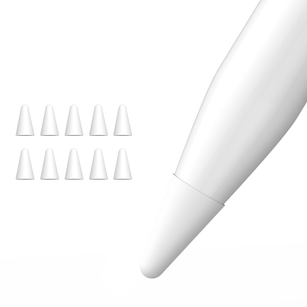 Sada krytů na hrot Apple Pencil - DuxDucis, Silicone Tip Cover (10ks)