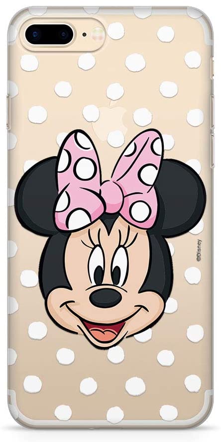 Ochranný kryt pro iPhone 7 PLUS / 8 PLUS - Disney, Minnie 057 Transparent