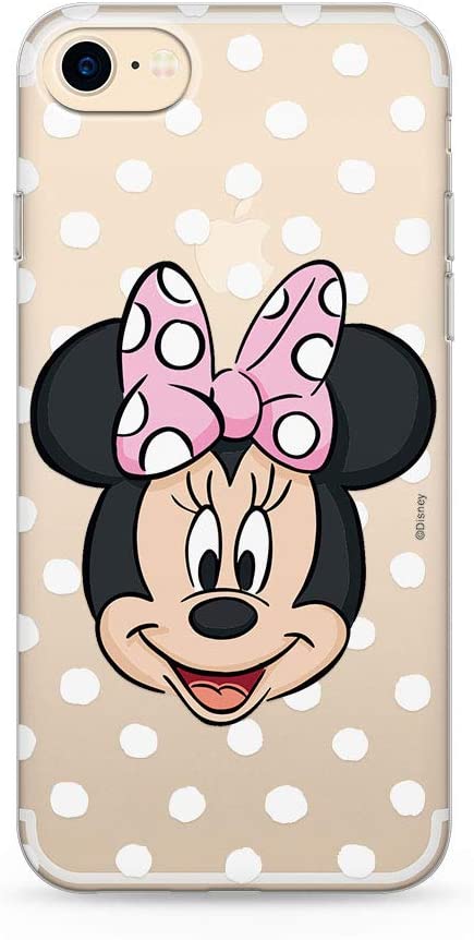 Ochranný kryt pro iPhone 7 / 8 / SE (2020/2022) - Disney, Minnie 057 Transparent