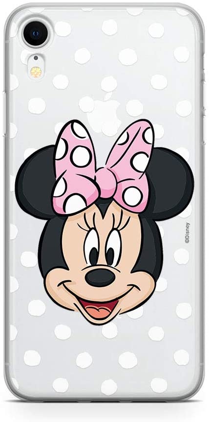 Ochranný kryt pro iPhone XR - Disney, Minnie 057 Transparent