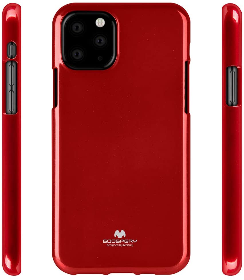 Ochranný kryt pro iPhone 11 Pro - Mercury, Jelly Red