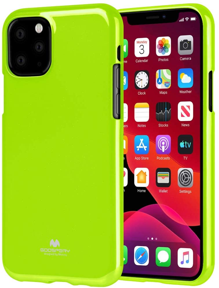 Ochranný kryt pro iPhone 11 Pro - Mercury, Jelly Lime