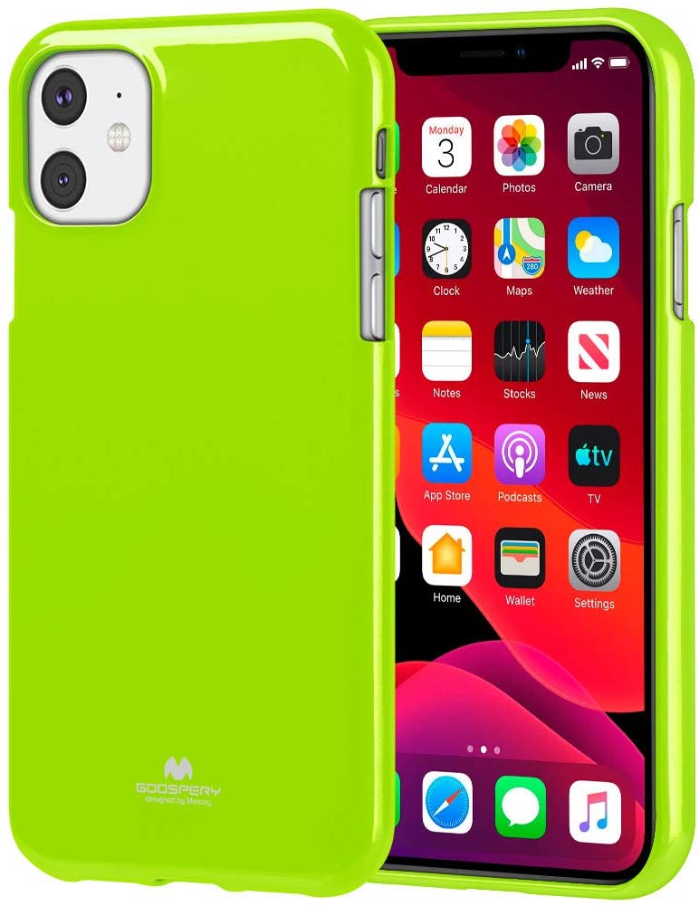 Ochranný kryt pro iPhone 11 - Mercury, Jelly Lime