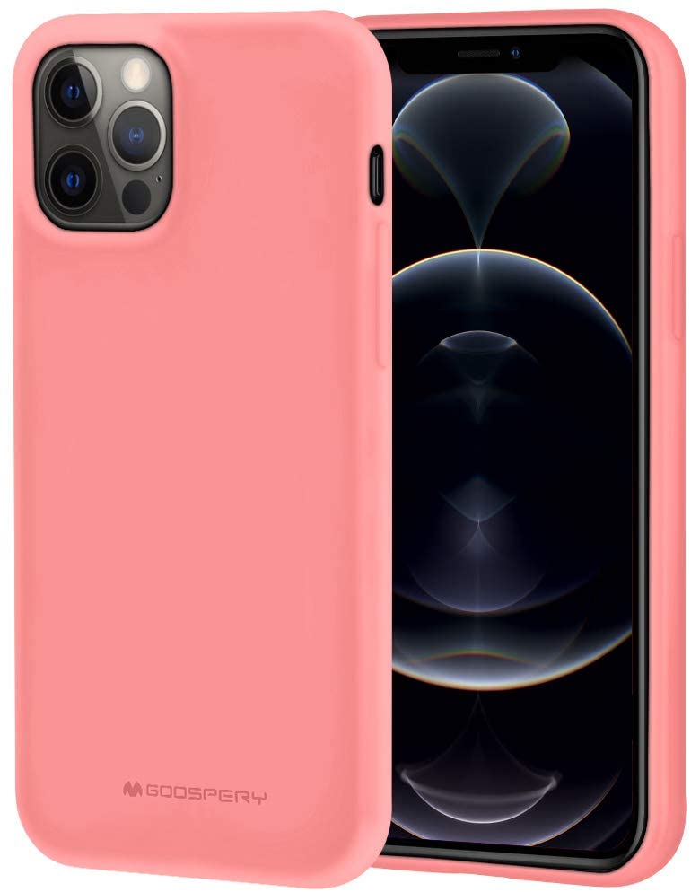 Ochranný kryt pro iPhone 12 Pro MAX - Mercury, Soft Feeling Pink