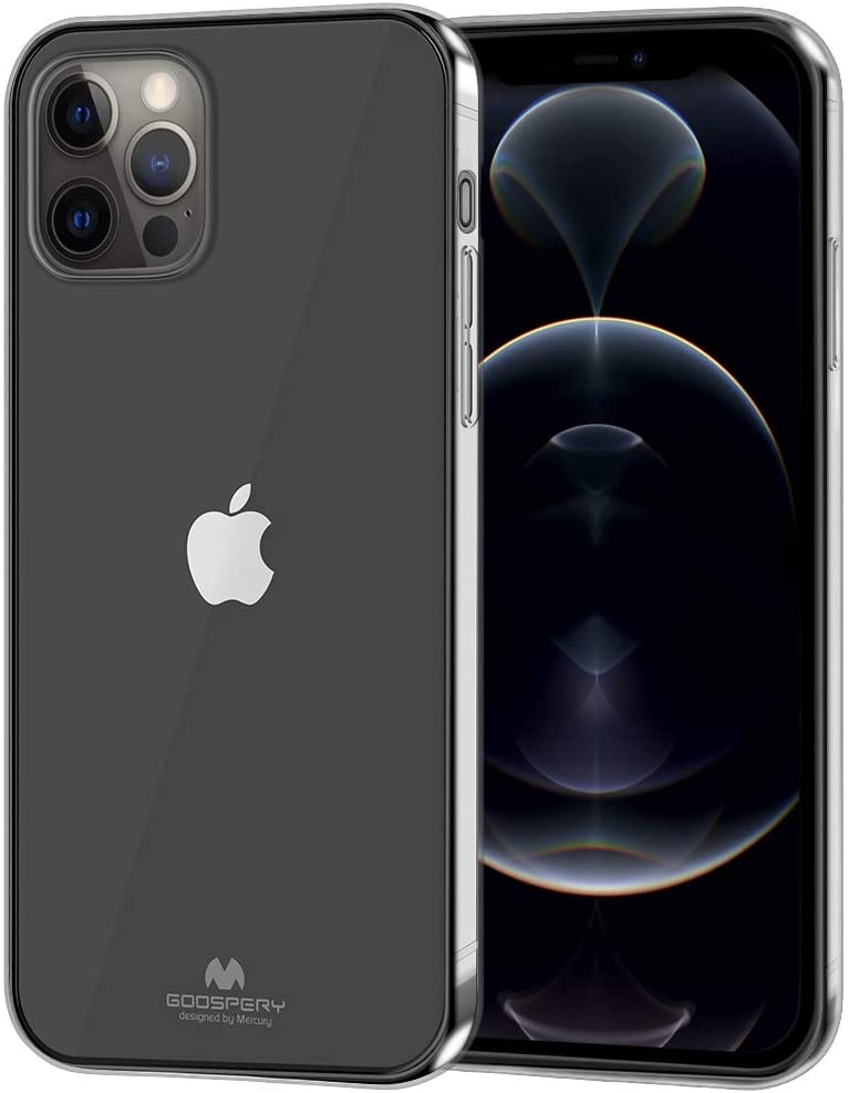 Ochranný kryt pro iPhone 12 Pro MAX - Mercury, Jelly Transparent