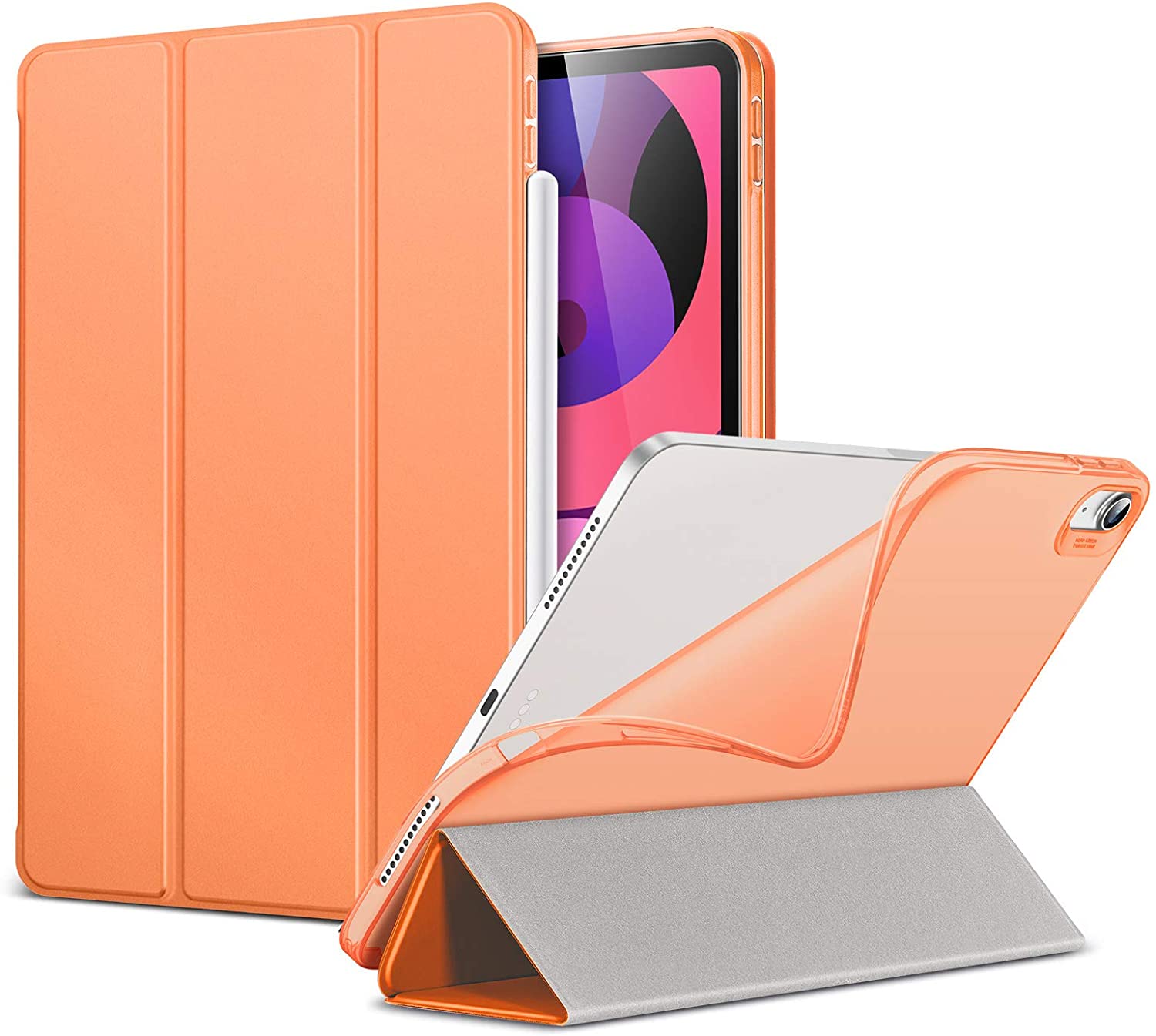 Pouzdro pro iPad Air (2022/2020) - ESR, Rebound Slim Papaya