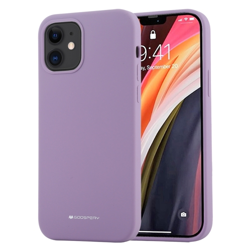 Ochranný kryt pro iPhone 12 mini - Mercury, Silicone Purple