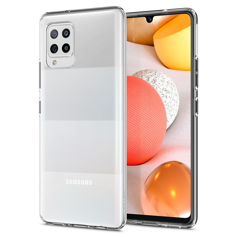 Ochranný kryt pro Samsung Galaxy A42 5G - Spigen, Liquid Crystal Clear