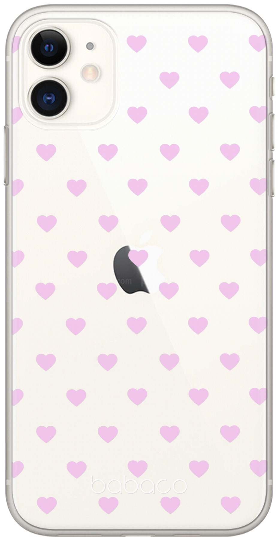 Ochranný kryt pro iPhone XR - Babaco, Hearts 001