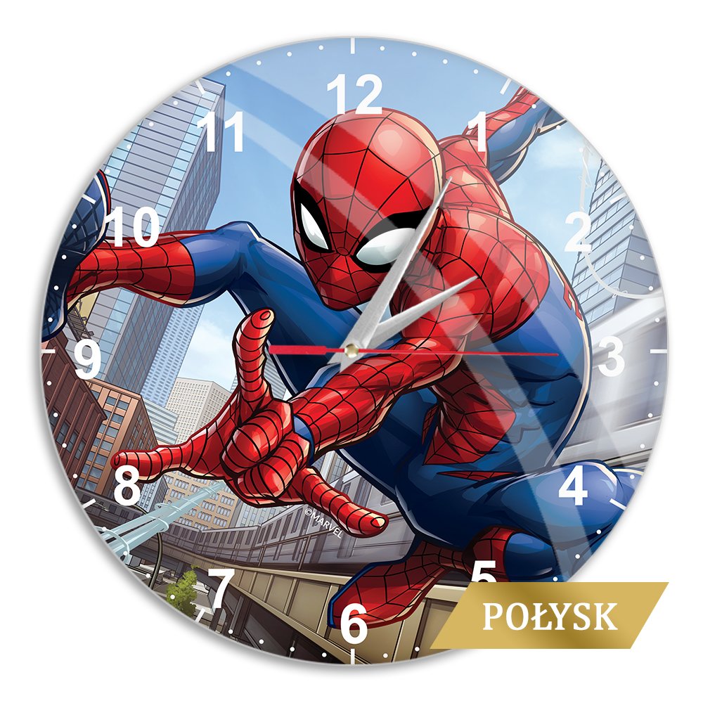 Nástěnné hodiny - Marvel, Spider Man 004