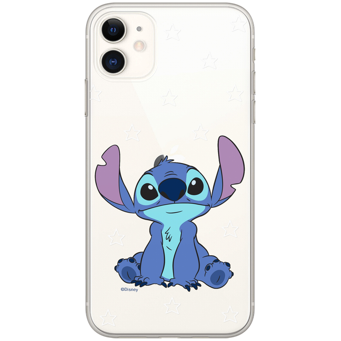Ochranný kryt pro iPhone 12 mini - Disney, Stitch 006 Transparent