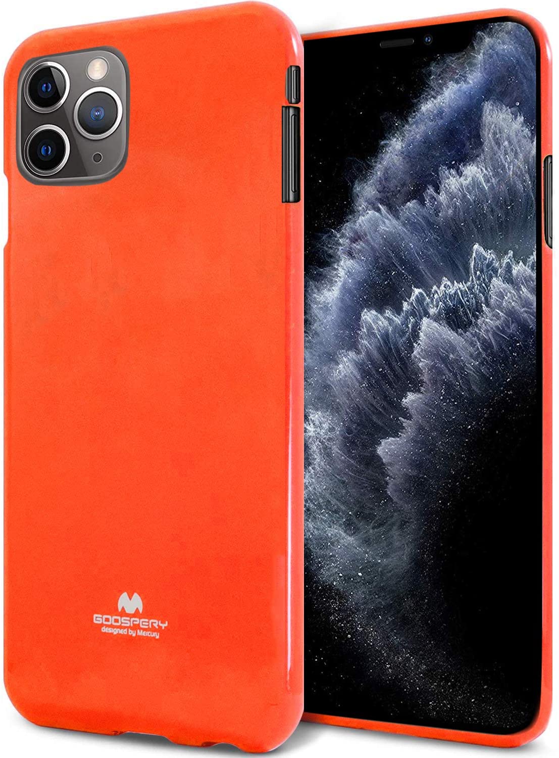 Ochranný kryt pro iPhone XS / X - Mercury, Fluorscence Jelly Orange