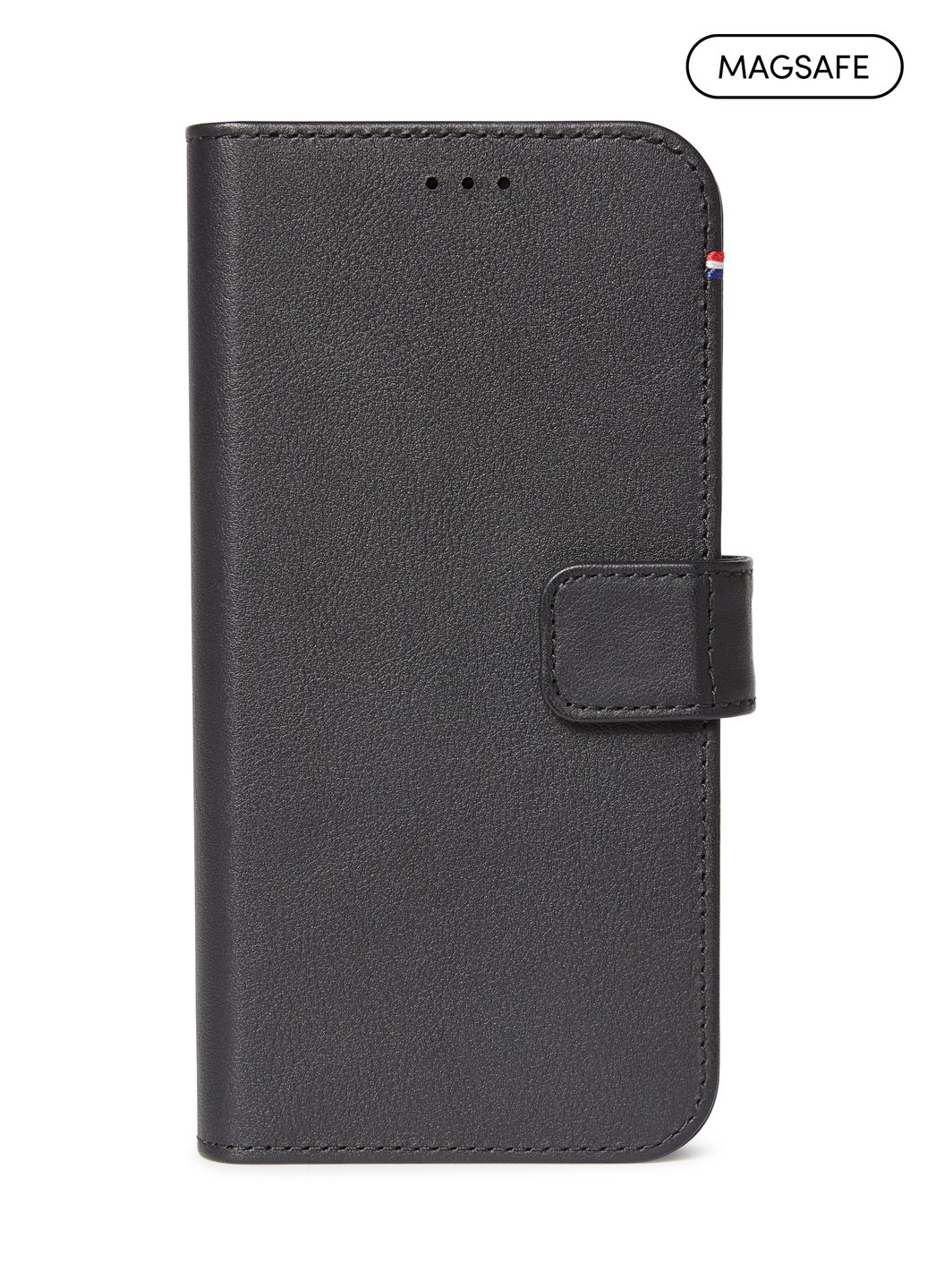 Knížkové pouzdro pro iPhone 12 Pro Max - Decoded, Wallet with MagSafe Black