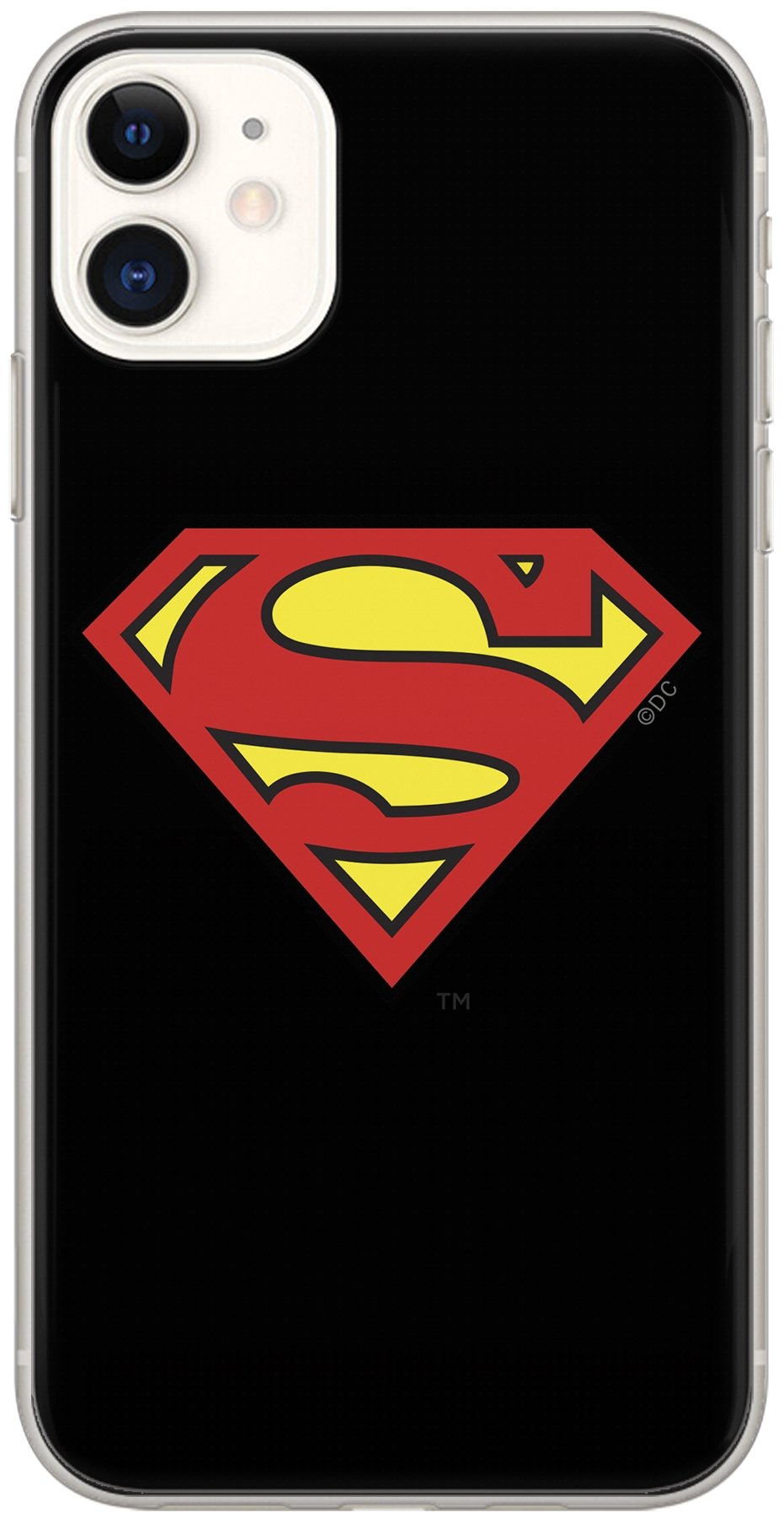 Ochranný kryt pro iPhone XS / X - DC, Superman 002 Black