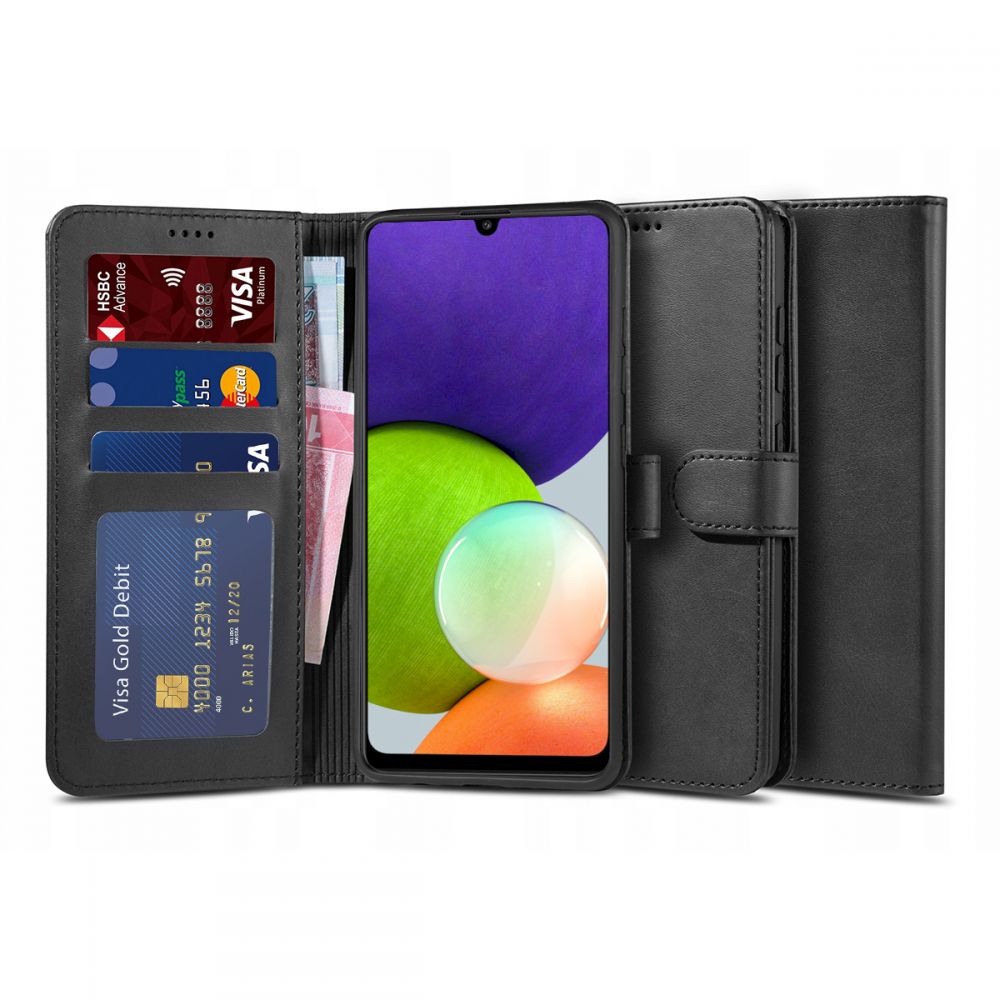 Tech-Protect Wallet 2 pro Samsung Galaxy A22 LTE 6216990213359 černá