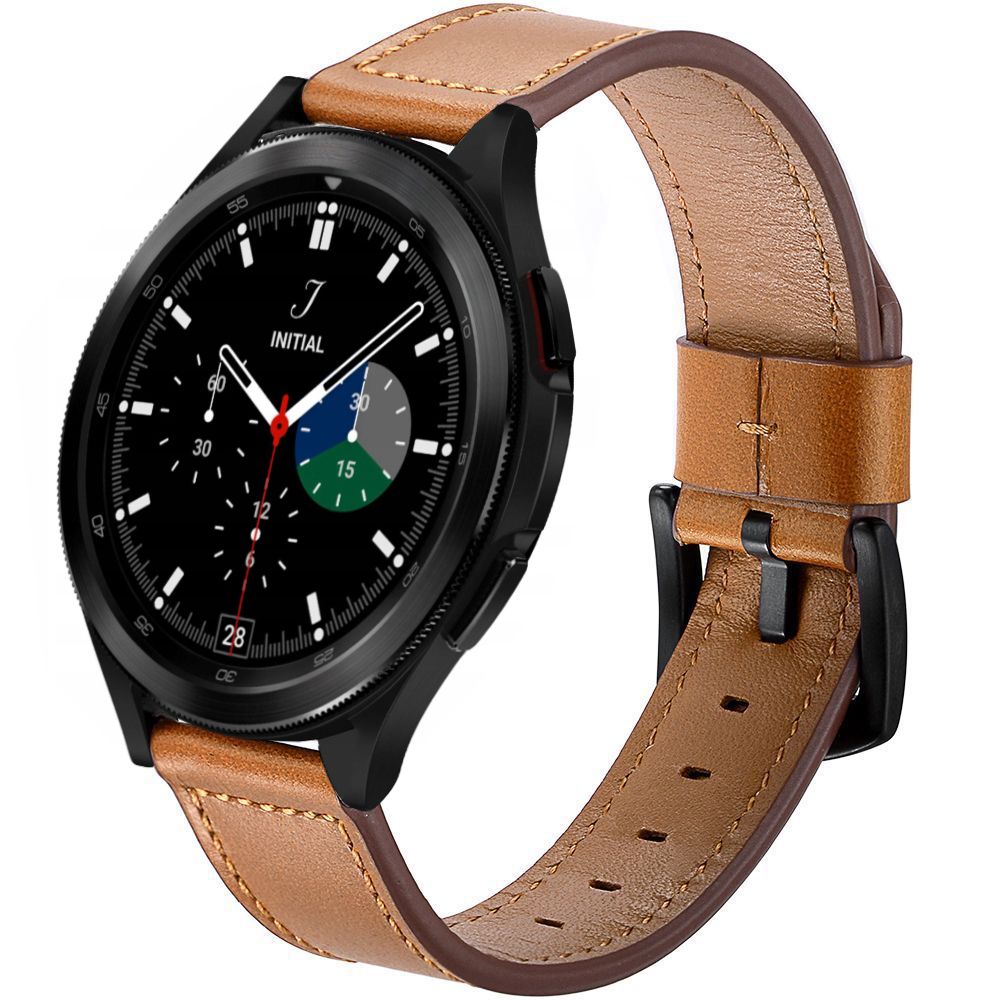 Řemínek pro Samsung Galaxy Watch 40mm / 42mm / 44mm / 46mm - Tech-Protect, Herms Brown