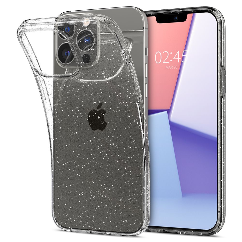Ochranný kryt pro iPhone 13 Pro MAX - Spigen, Liquid Glitter Crystal