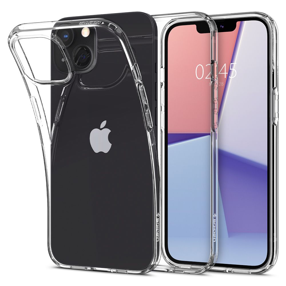 Ochranný kryt pro iPhone 13 - Spigen, Liquid Crystal Clear