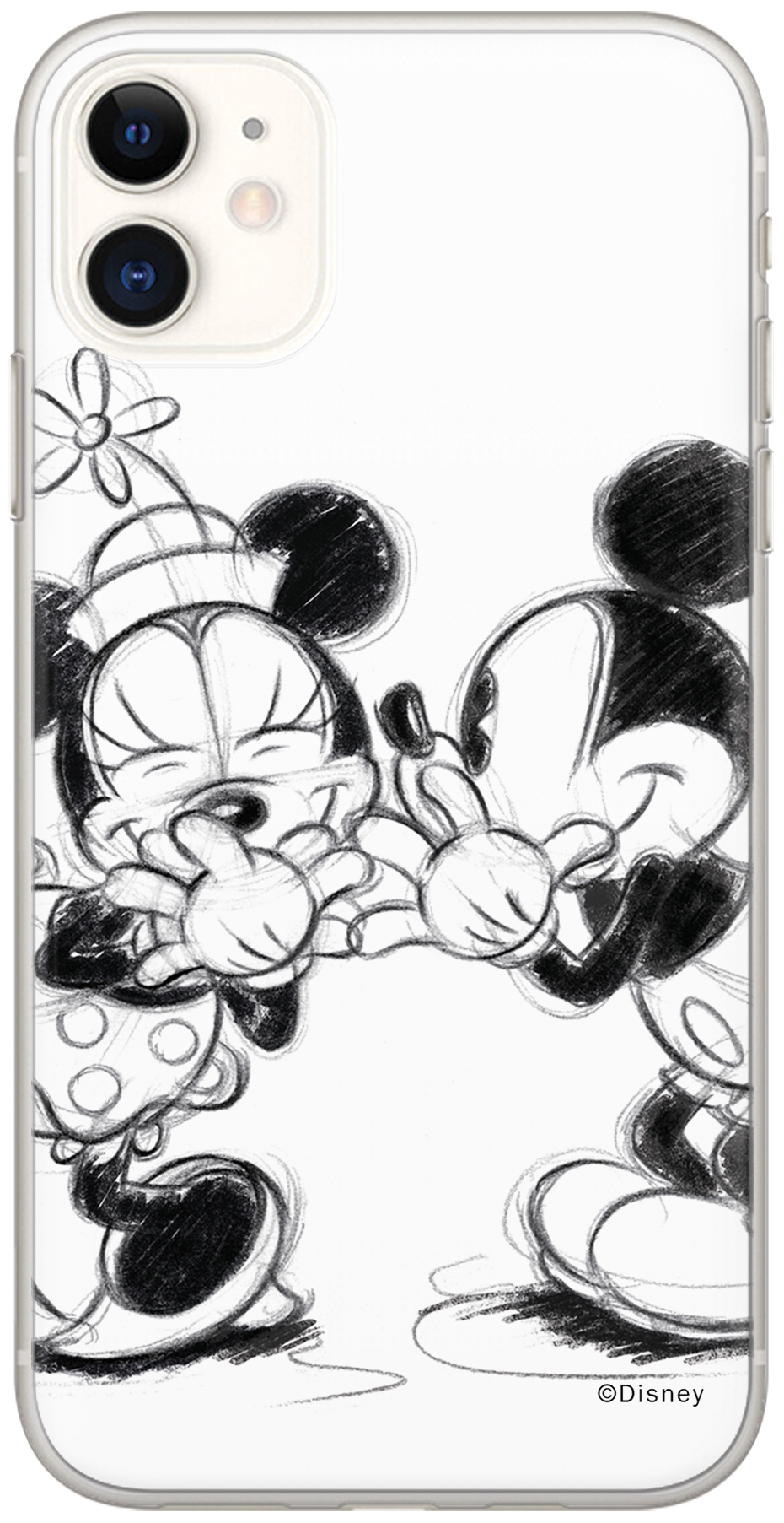 Ochranný kryt pro iPhone 13 - Disney, Mickey & Minnie 010