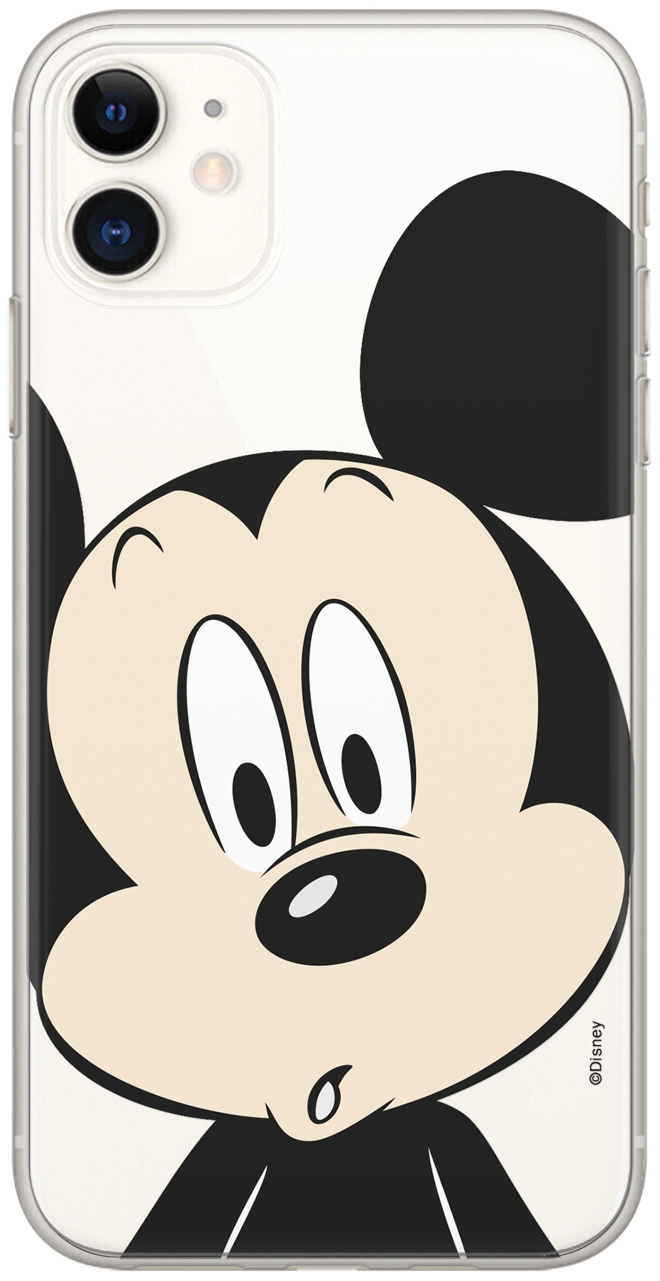 Ochranný kryt pro iPhone 13 mini - Disney, Mickey 019 Transparent