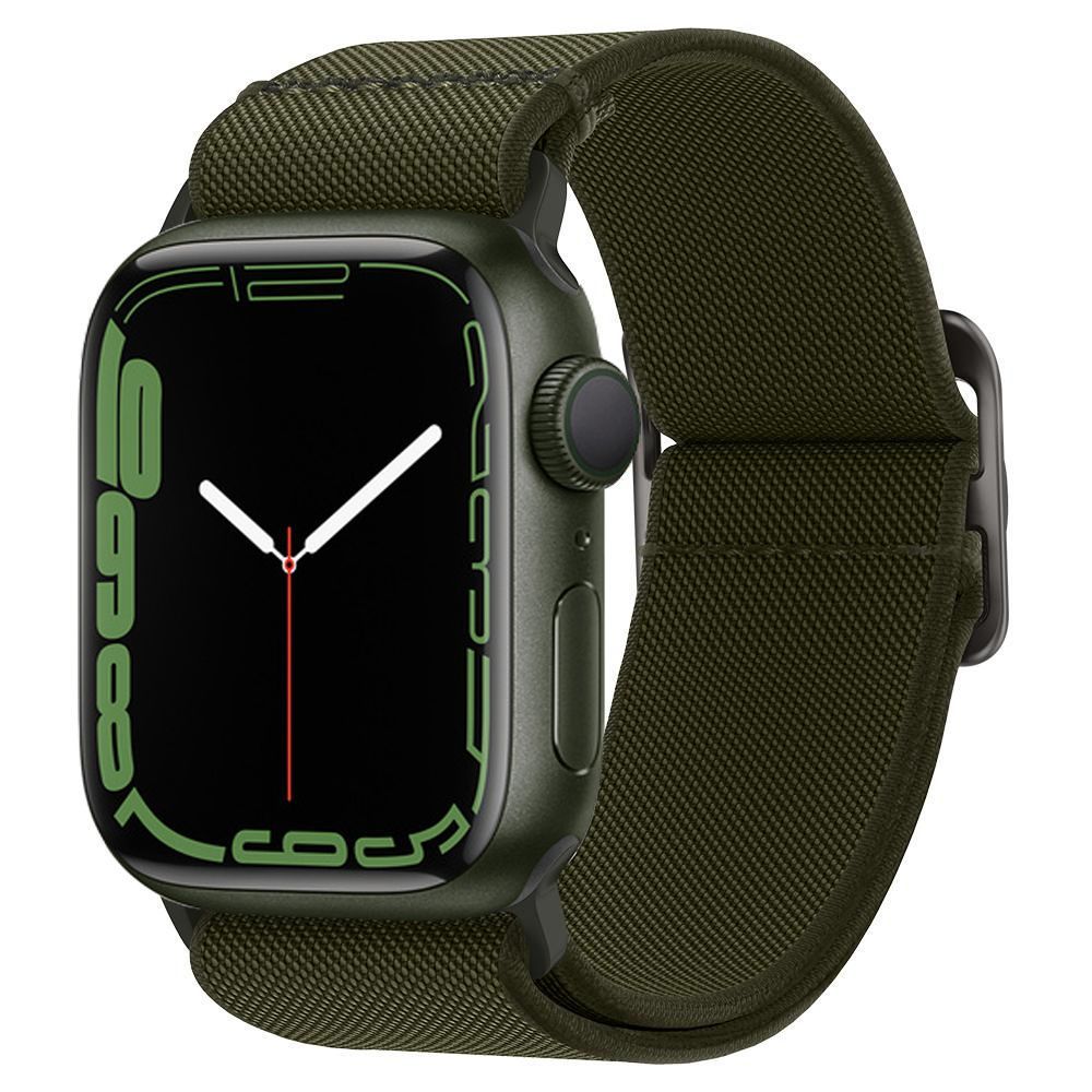 Řemínek pro Apple Watch 38mm / 40mm / 41mm - Spigen, Fit Lite Khaki