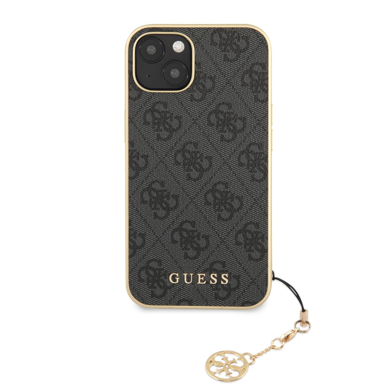 Ochranný kryt pro iPhone 13 - Guess, 4G Charms Gray