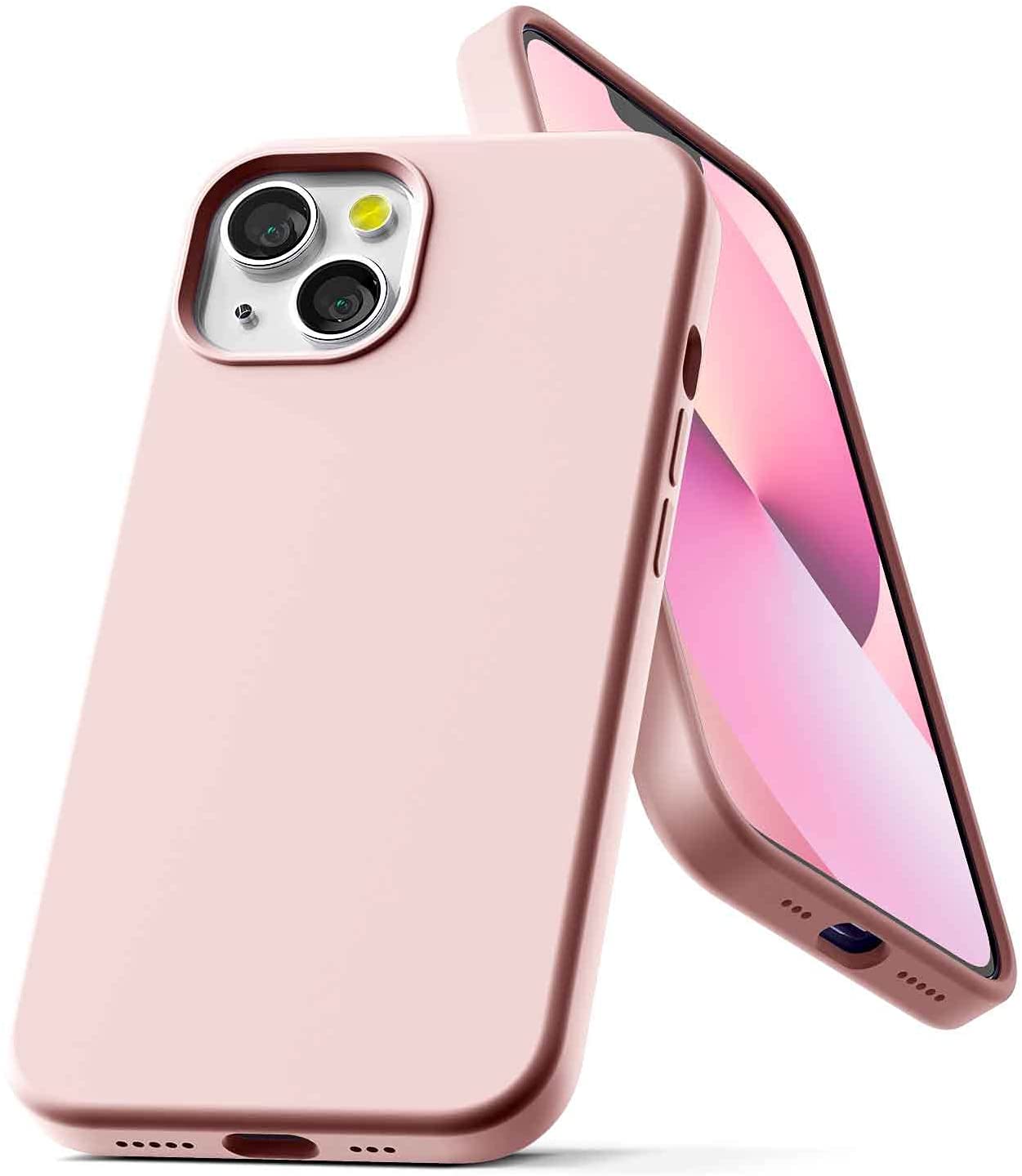 Ochranný kryt pro iPhone 13 - Mercury, Silicone Pink Sand