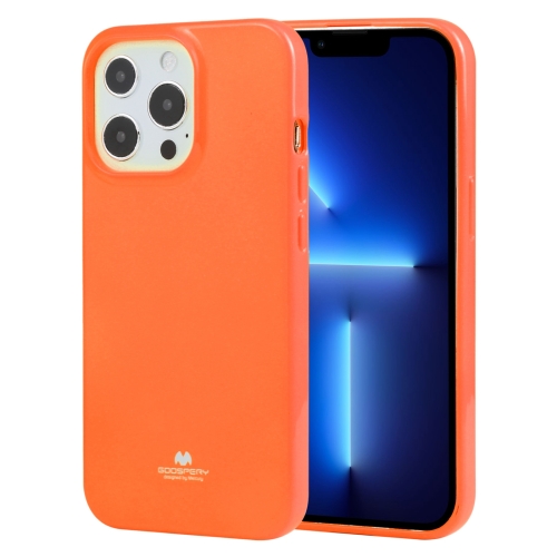 Ochranný kryt pro iPhone 13 Pro - Mercury, Jelly Fluorscence Orange