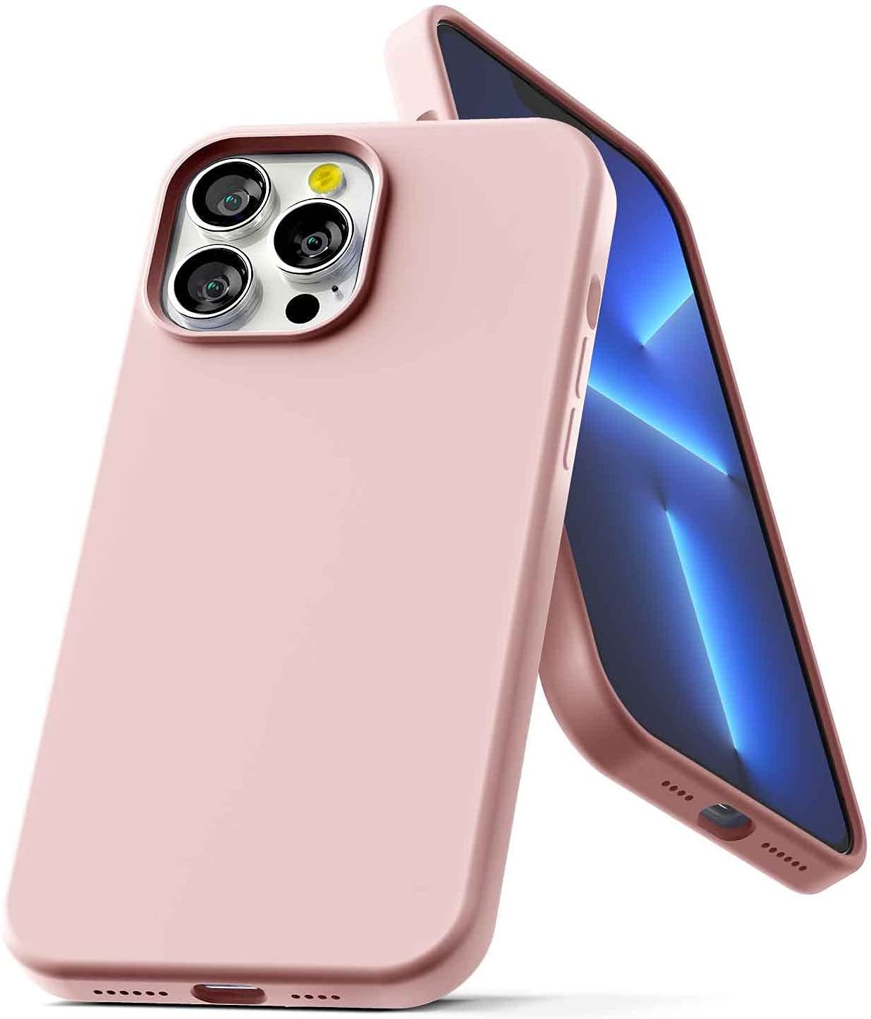 Ochranný kryt pro iPhone 13 Pro MAX - Mercury, Silicone Pink Sand