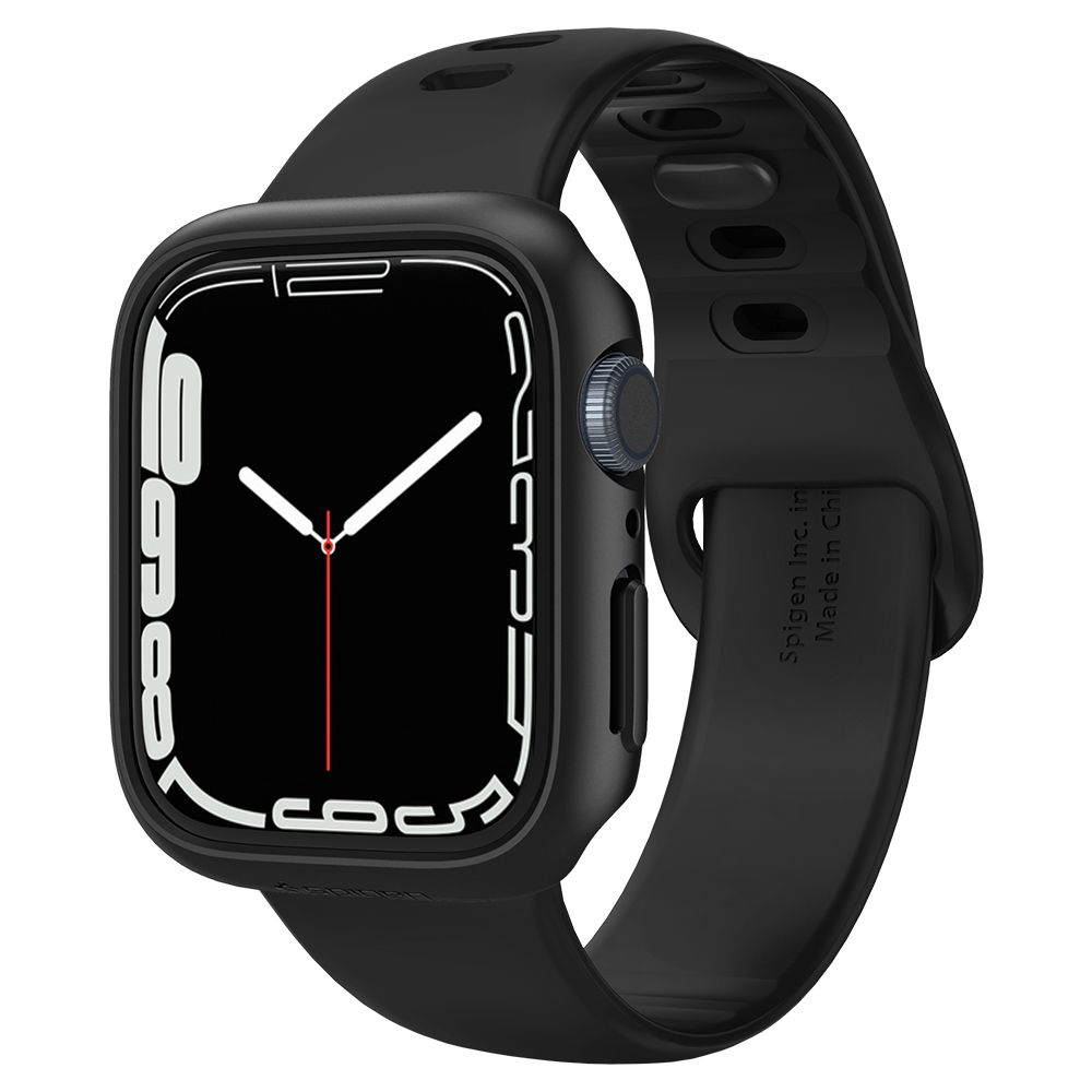 Ochranný kryt pro Apple Watch 41mm - Spigen, Thin Fit Black