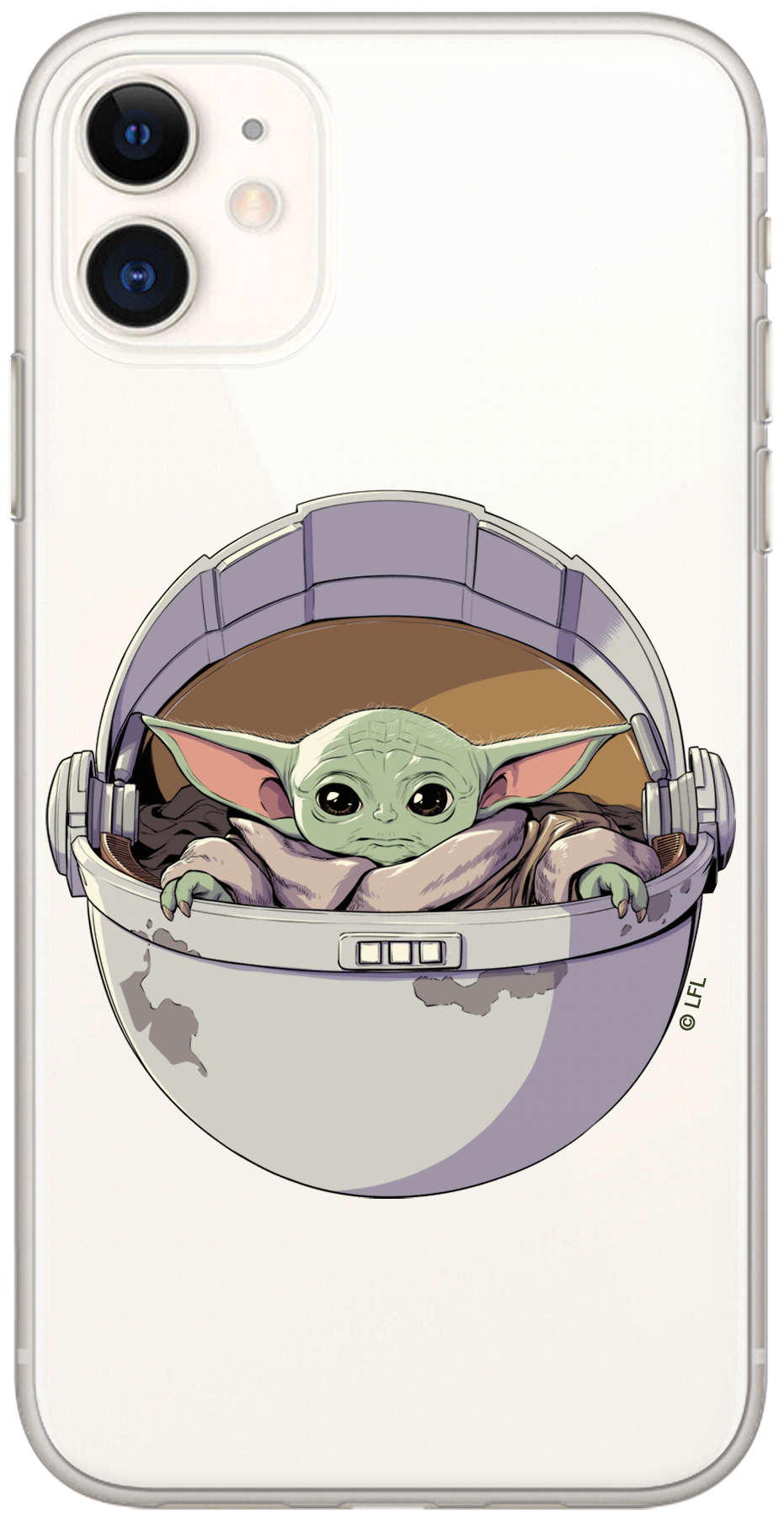 Ochranný kryt pro iPhone 12 / 12 Pro - Star Wars, Baby Yoda 026
