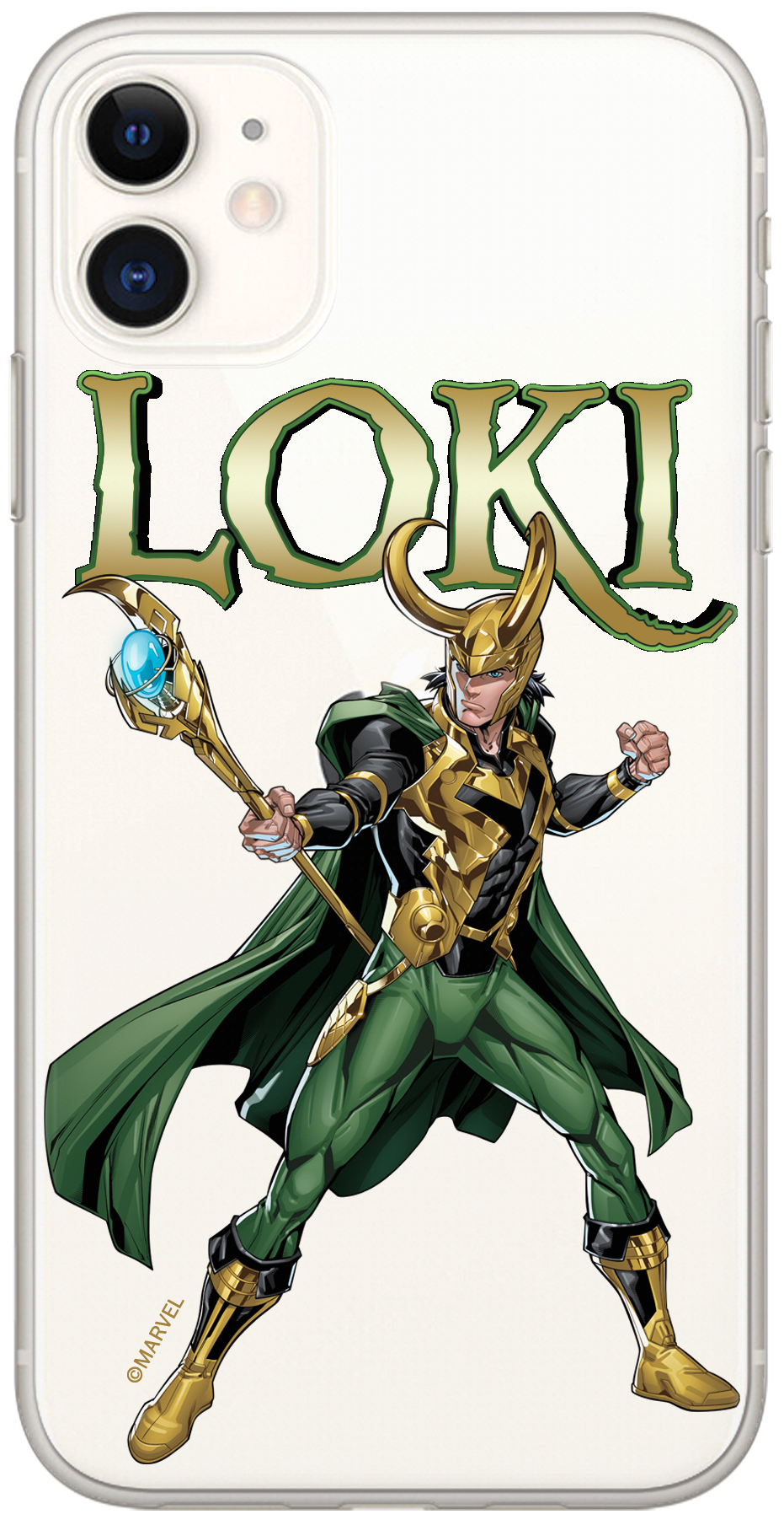 Ochranný kryt pro iPhone 11 - Marvel, Loki 002