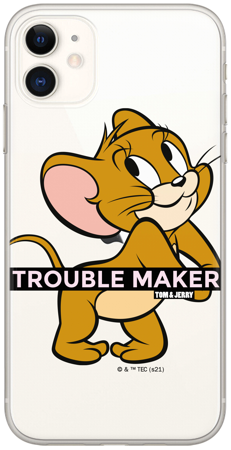 Ochranný kryt pro iPhone XS / X - Tom and Jerry 012
