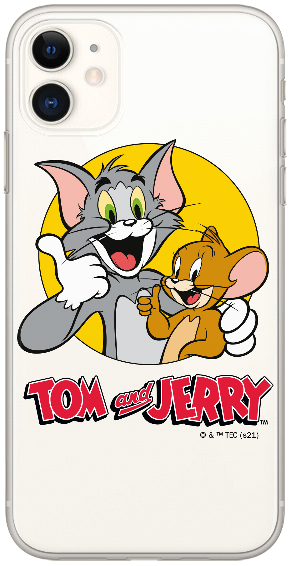 Ochranný kryt pro iPhone XS / X - Tom and Jerry 013