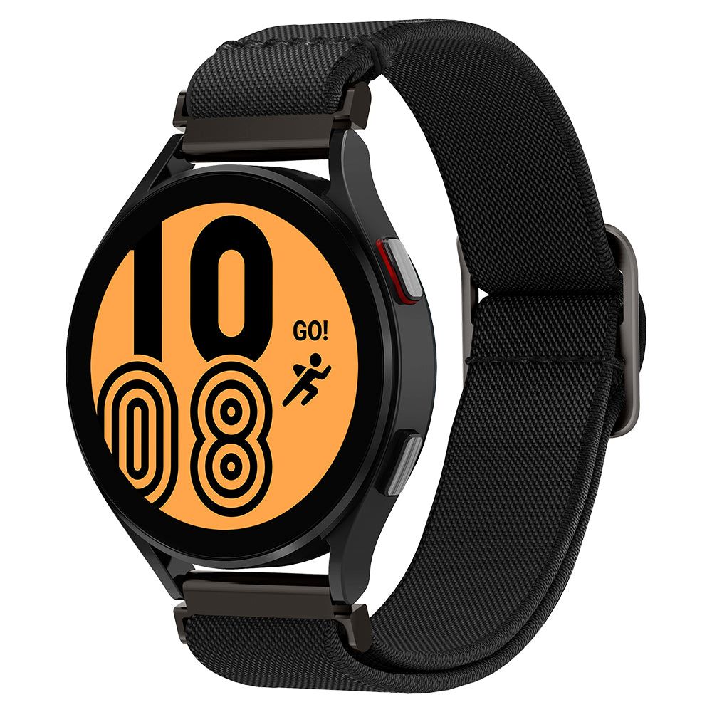 Řemínek pro Samsung Galaxy Watch 40mm / 41mm / 42mm / 44mm / 46mm - Spigen, Fit Lite Black