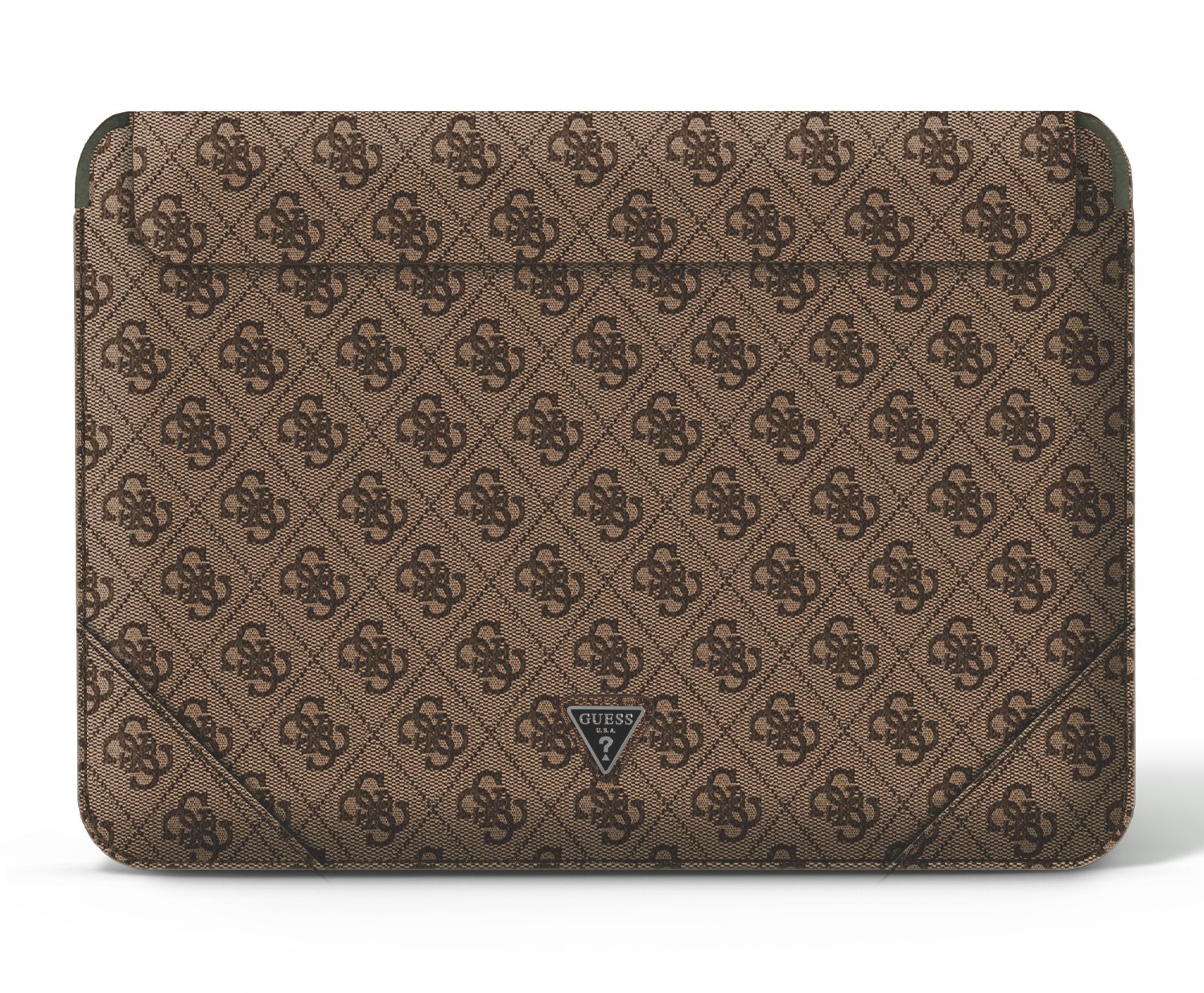 Pouzdro na notebook - Guess, 13-14 4G Triangle Brown
