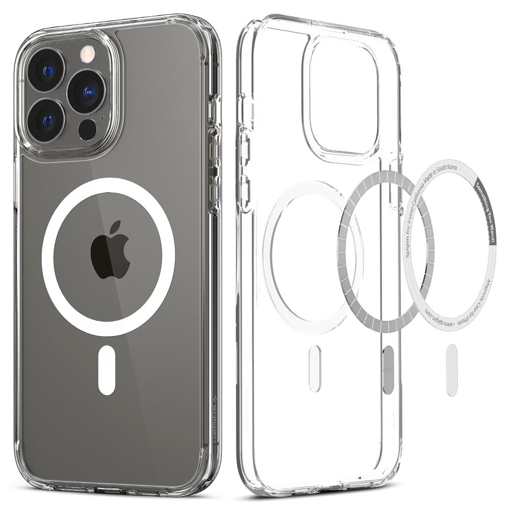 Ochranný kryt pro iPhone 13 Pro MAX - Spigen, Ultra Hybrid Mag White