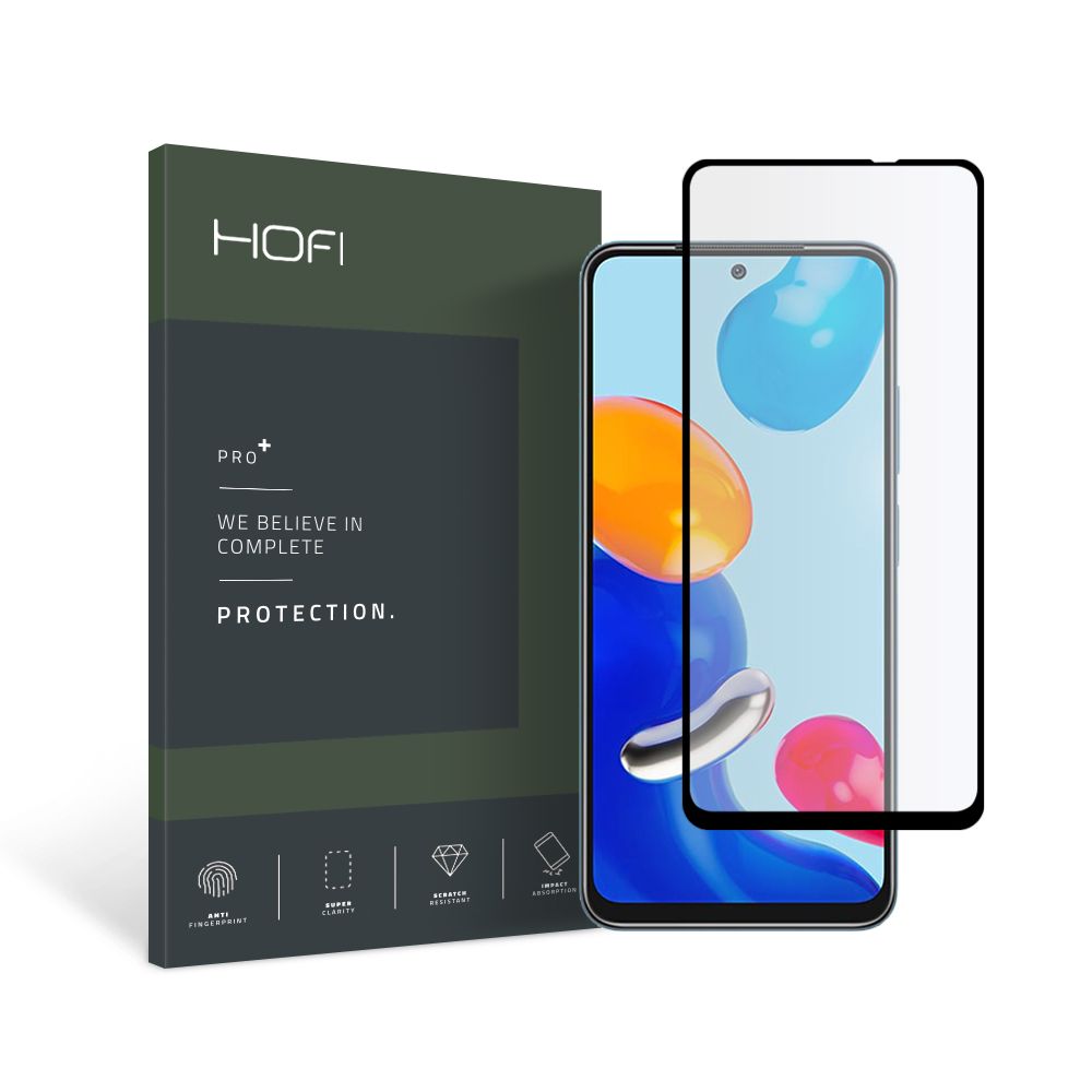 Hybridní ochranné sklo na Xiaomi Redmi Note 11 / 11S - Hofi, Glass Pro+